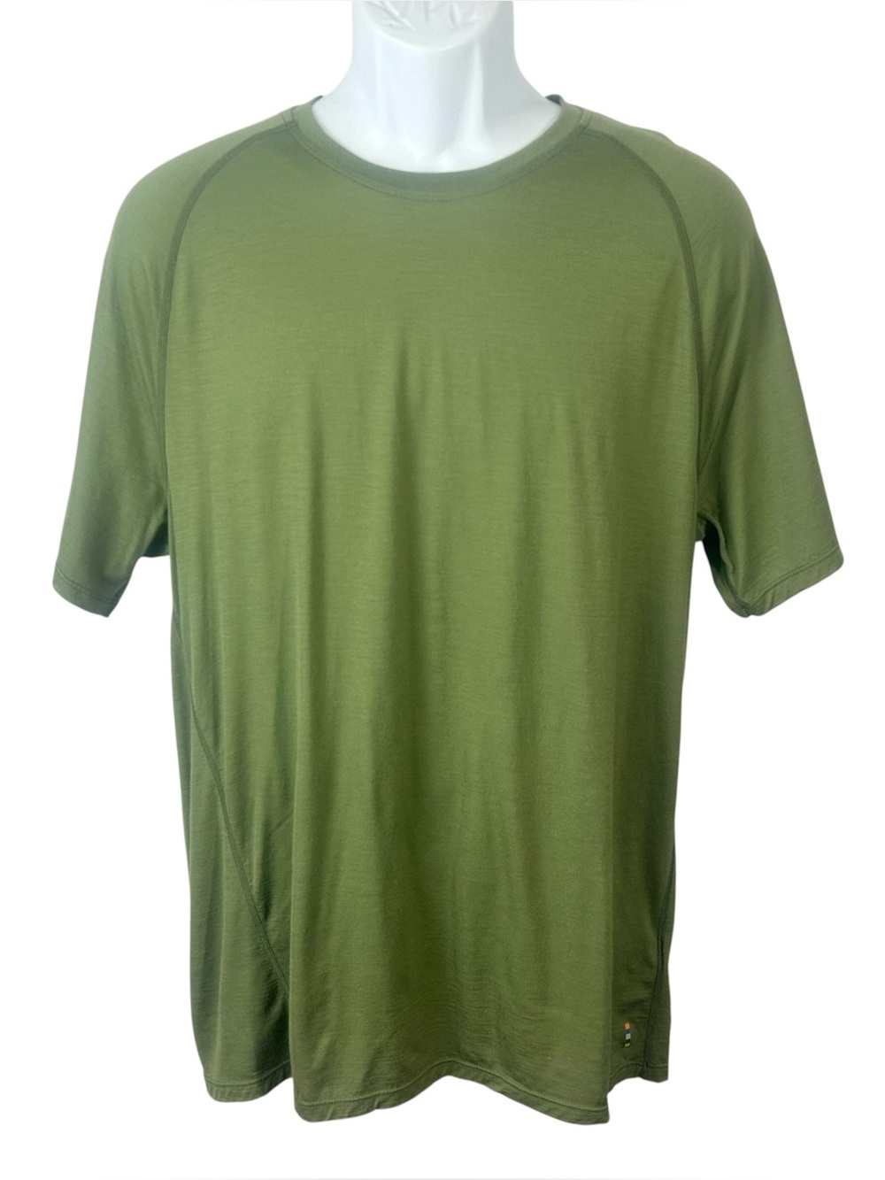 Smartwool Men's Merino 150 Base Layer Short Sleeve in Green size Large
